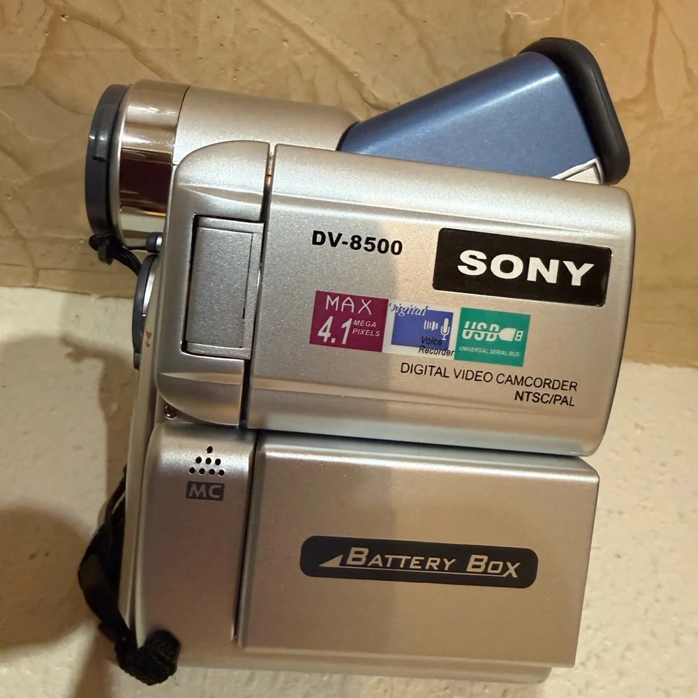 Sony Silver Handycam with Accessories Bundle